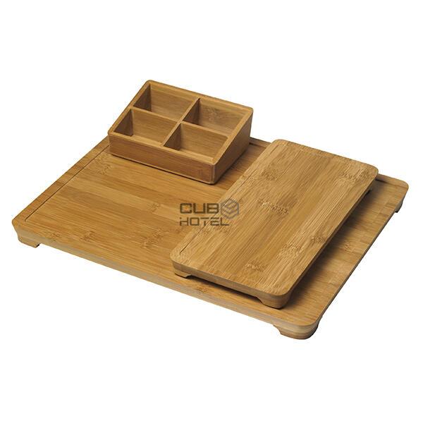 Bamboo Stylus Pocket Tray